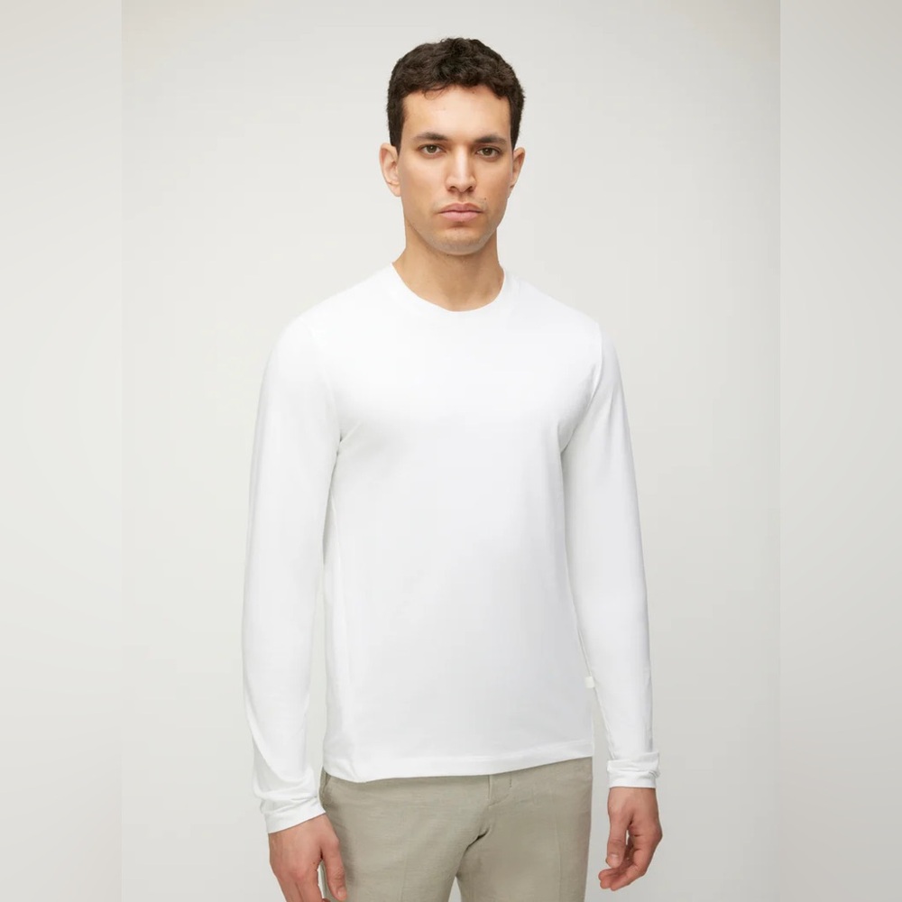 Kit & Ace Long Sleeve Shirt White Size Small